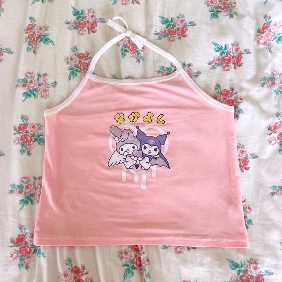 My Melody & Kuromi Halter Top - Picture 1 of 6
